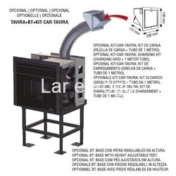 BASE PARA INSERTABLE DE PELLET BRONPI TAVIRA - Imagen 1