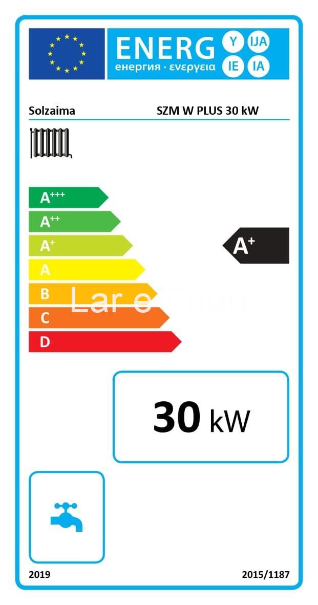 CALDERA DE LEÑA SZM PLUS 30KW - Imagen 3