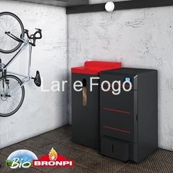 CALDERA DE PELLET BRONPI CON SISTEMA DE LIMPIEZA AUTOMÁTICO HYROCONFORT 27 - Imagen 1