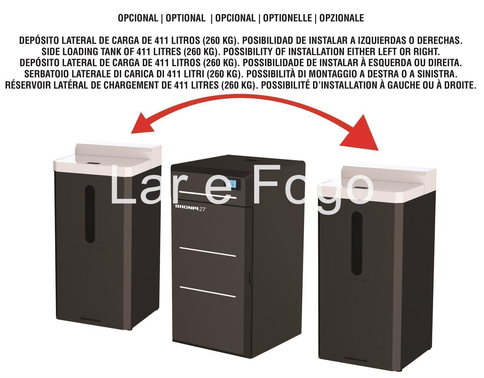 CALDERA DE PELLET BRONPI HYDROTEX 23 - Imagen 4