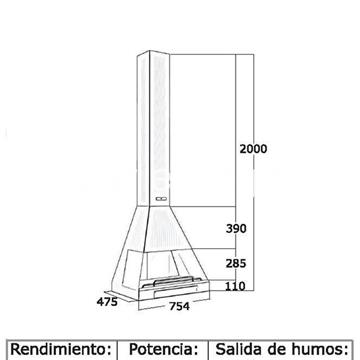 CHIMENEA DE LEÑA FRONTAL FOCGRUP - Imagen 2