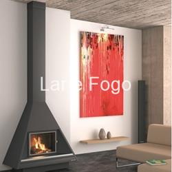 CHIMENEA FRONTAL CON PUERTA FOCGRUP - Imagen 1