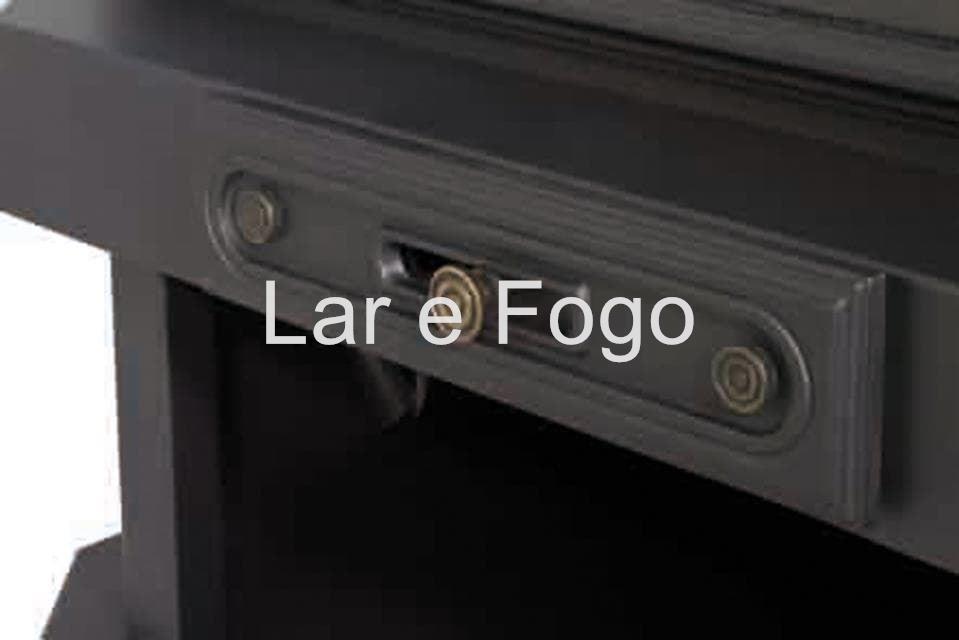 CHIMENEA METALICA BRONPI DE LEÑA FRONTAL EBRO - Imagen 3
