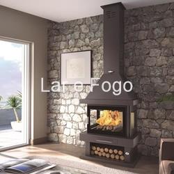 CHIMENEA METÁLICA DE LEÑA A 3 CARAS FM CALEFACCIÓN C-203 - Imagen 1