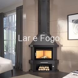 CHIMENEA METÁLICA DE LEÑA DE RINCÓN FM CALEFACCIÓN C-200 R - Imagen 1