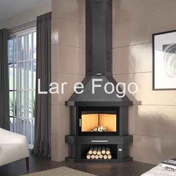 CHIMENEA METÁLICA DE LEÑA DE RINCÓN FM CALEFACCIÓN C-200 RK - Imagen 1