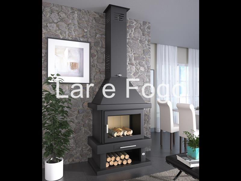 CHIMENEA METÁLICA FRONTAL FM CALEFACCIÓN C-200 K - Imagen 1