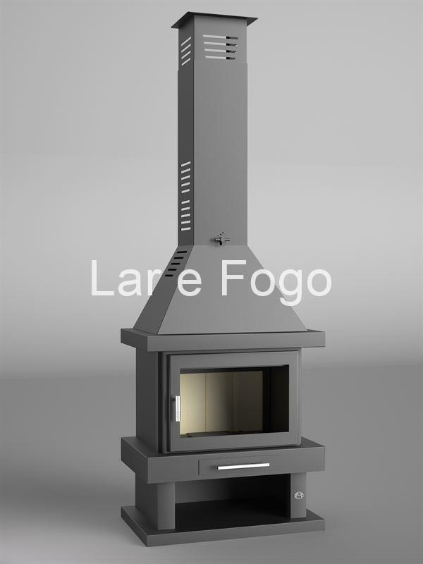 CHIMENEA METÁLICA FRONTAL FM CALEFACCIÓN C-200 - Imagen 2