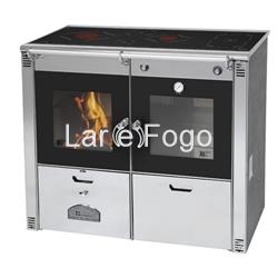 COCINA DE LEÑA BEROTU CALEFACTORA GRAN POTENCIA SERIE A 110 INOXIDABLE - Imagen 1