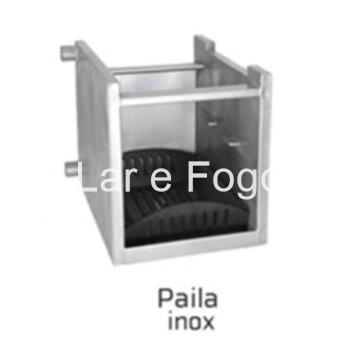 COCINA DE LEÑA BEROTU CALEFACTORA GRAN POTENCIA SERIE A 110 INOXIDABLE - Imagen 2