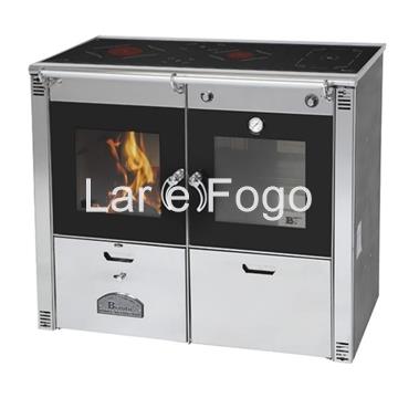 COCINA DE LEÑA BEROTU NO CALEFACTORA SERIE A 110 INOXIDABLE - Imagen 1