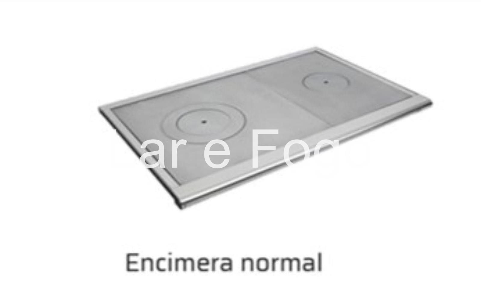 COCINA DE LEÑA BEROTU NO CALEFACTORA SERIE A 85 INOXIDABLE - Imagen 4