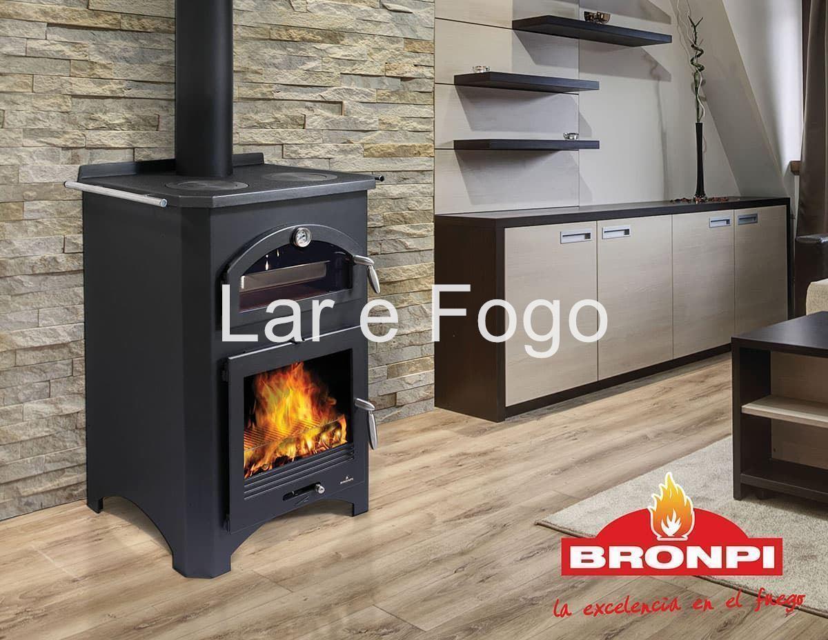 ESTUFA COCINA BRONPI CON HORNO MONZA - Imagen 1