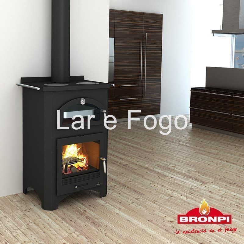 ESTUFA COCINA BRONPI CON HORNO MONZA - Imagen 2