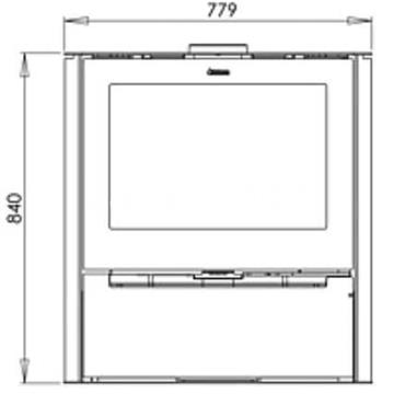 ESTUFA DE LEÑA ADURO 15 LUX - Imagen 2