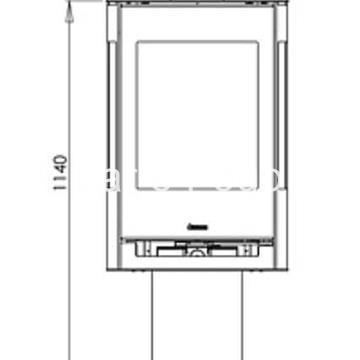 ESTUFA DE LEÑA ADURO 9.3 LUX - Imagen 2