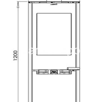 ESTUFA DE LEÑA ADURO 9.8 - Imagen 2