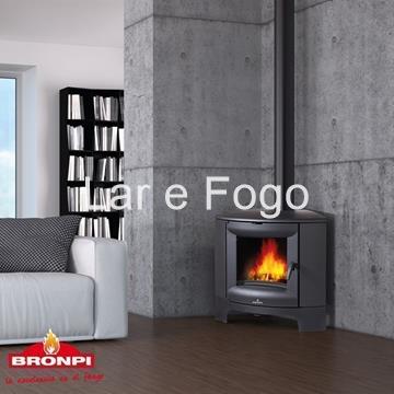 ESTUFA DE LEÑA BRONPI BREMEN - Imagen 1