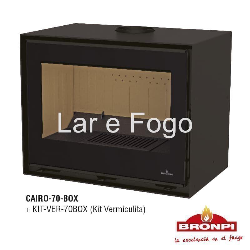ESTUFA DE LEÑA BRONPI CAIRO 70 BOX - Imagen 10