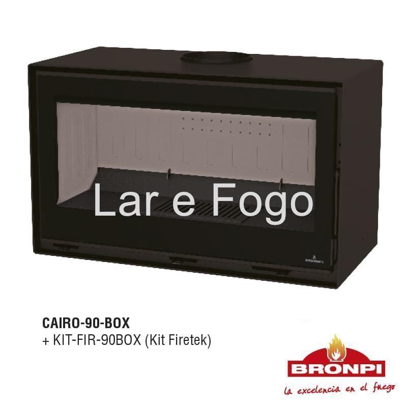 ESTUFA DE LEÑA BRONPI CAIRO 90 BOX - Imagen 5