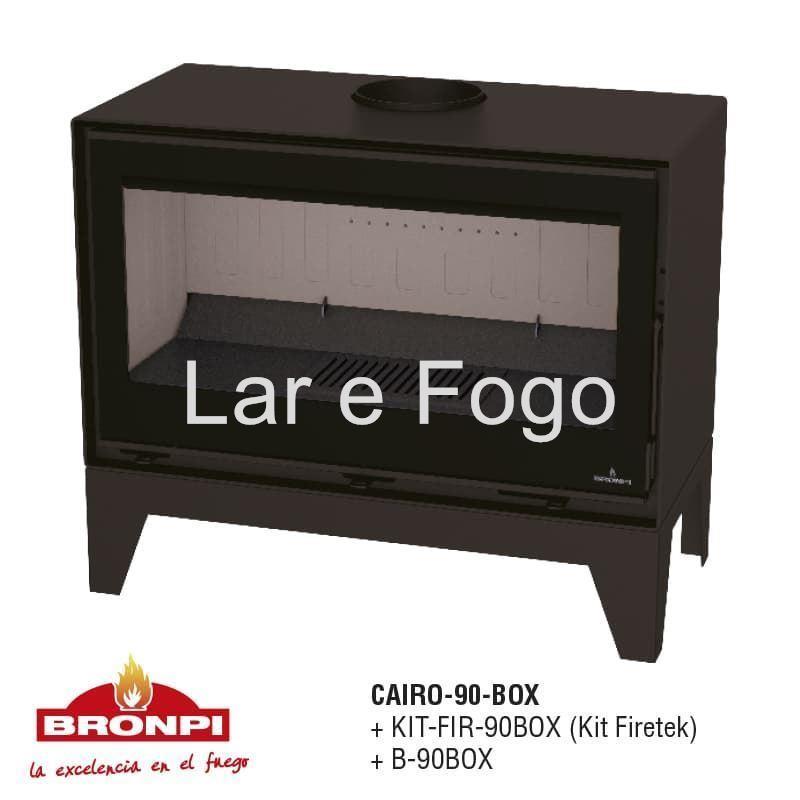ESTUFA DE LEÑA BRONPI CAIRO 90 BOX - Imagen 6