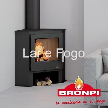 ESTUFA DE LEÑA BRONPI DE RINCÓN  LEÑERO LERMA - Imagen 1