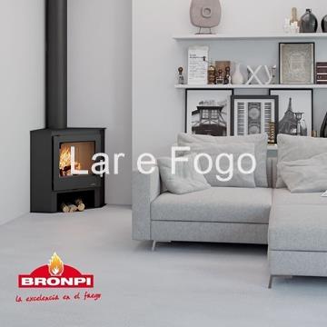 ESTUFA DE LEÑA BRONPI DE RINCÓN  LEÑERO LERMA - Imagen 2