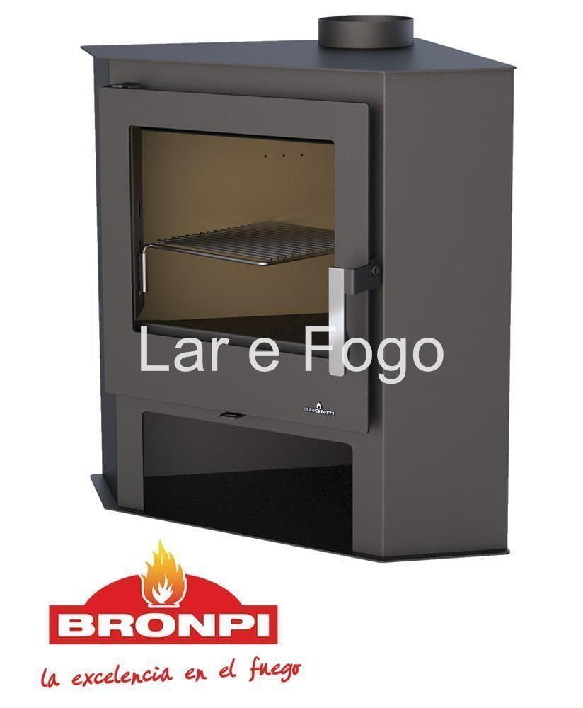 ESTUFA DE LEÑA BRONPI DE RINCÓN  LEÑERO LERMA - Imagen 3