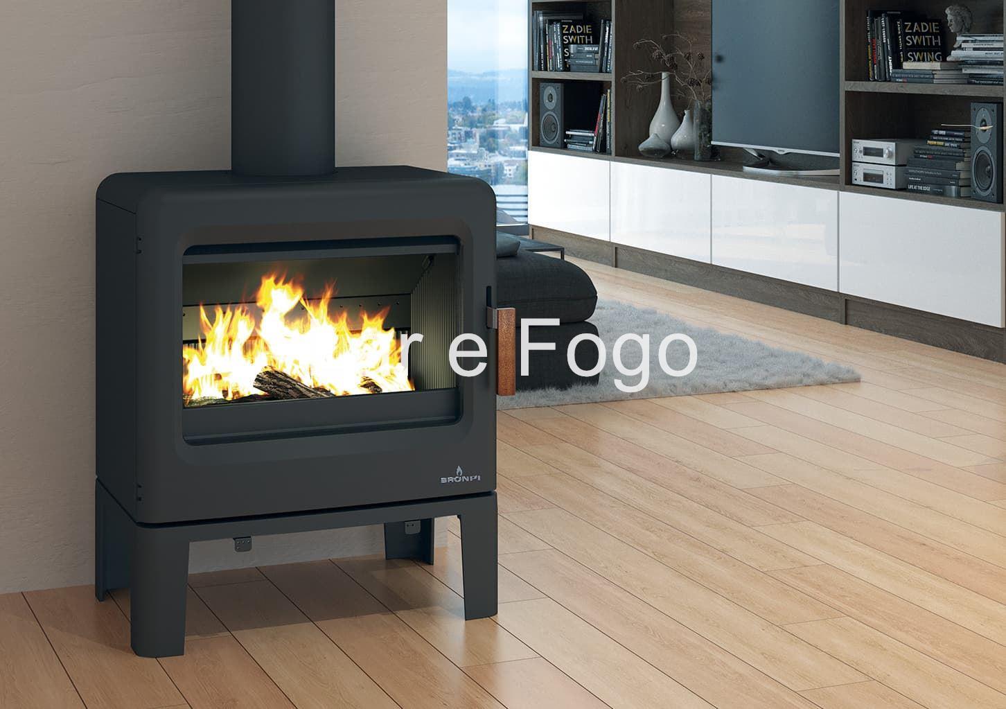 ESTUFA DE LEÑA BRONPI KAREN - Imagen 1