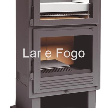 ESTUFA DE LEÑA CON HORNO FM CALEFACCIÓN CH-8 - Imagen 2