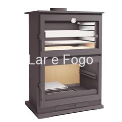 ESTUFA DE LEÑA CON HORNO FM CALEFACCIÓN CH-9 - Imagen 2
