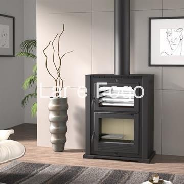 ESTUFA DE LEÑA CON HORNO FM CALEFACCIÓN HL-100 - Imagen 1