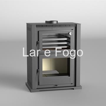 ESTUFA DE LEÑA CON HORNO FM CALEFACCIÓN HL-100 - Imagen 2