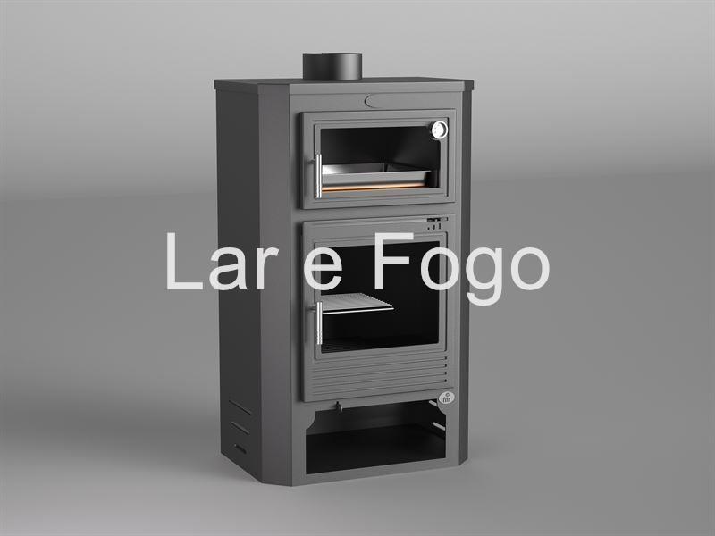 ESTUFA DE LEÑA CON HORNO FM CALEFACCIÓN M-104 - Imagen 2