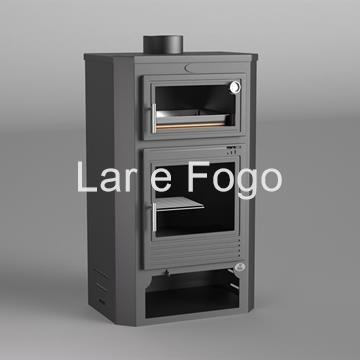 ESTUFA DE LEÑA CON HORNO FM CALEFACCIÓN M-104 - Imagen 2