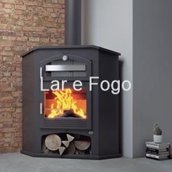 ESTUFA DE LEÑA  CON HORNO FM CALEFACCIÓN M-106 R - Imagen 1