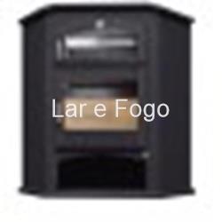 ESTUFA DE LEÑA  CON HORNO FM CALEFACCIÓN M-106 R - Imagen 2