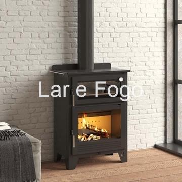 ESTUFA DE LEÑA CON HORNO FM CALEFACCIÓN M-107 C - Imagen 1