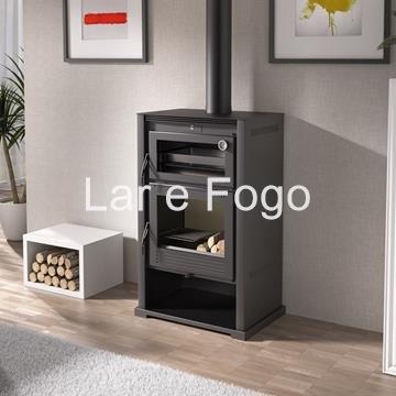 ESTUFA DE LEÑA CON HORNO FM CALEFACCIÓN M-107 - Imagen 1