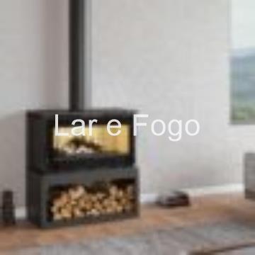 ESTUFA DE LEÑA CON TURBINAS FM CALEFACCIÓN M-170 L - Imagen 1