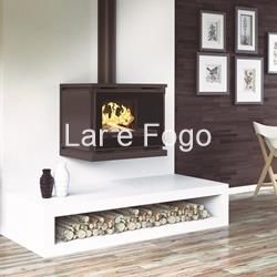 ESTUFA DE LEÑA CON TURBINAS FM CALEFACCIÓN M-170 - Imagen 1