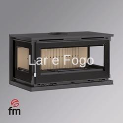 ESTUFA DE LEÑA CON TURBINAS FM CALEFACCIÓN M-183 K - Imagen 2
