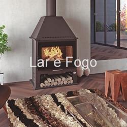 ESTUFA DE LEÑA CON TURBINAS FM CALEFACCIÓN M-300 TFK - Imagen 1