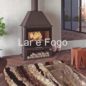 ESTUFA DE LEÑA CON TURBINAS FM CALEFACCIÓN M-300 TFK - Imagen 1