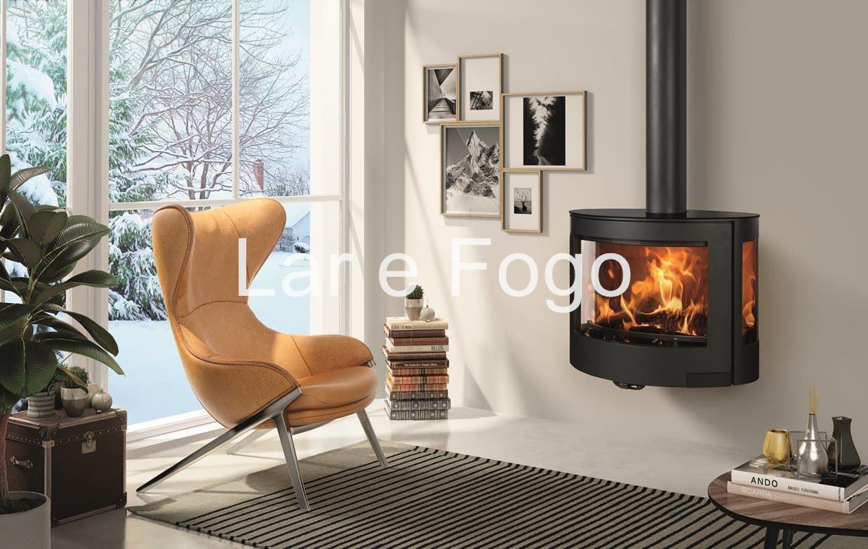 ESTUFA DE LEÑA DENIA STOVES ELYPS WALL - Imagen 1