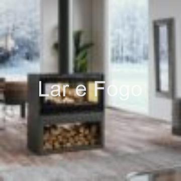 ESTUFA DE LEÑA DOBLE CARA FM CALEFACCIÓN M-122 LK - Imagen 1