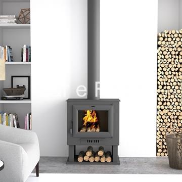 ESTUFA DE LEÑA  FM CALEFACCIÓN CH-0 - Imagen 1