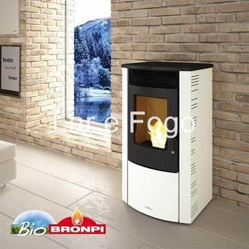 ESTUFA DE PELLET BRONPI ABRIL EXTRA - Imagen 1