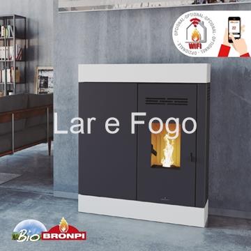 ESTUFA DE PELLET BRONPI EXTRAPLANA CIRA - Imagen 2