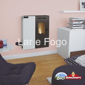 ESTUFA DE PELLET BRONPI EXTRAPLANA MINERVA SLIM - Imagen 1